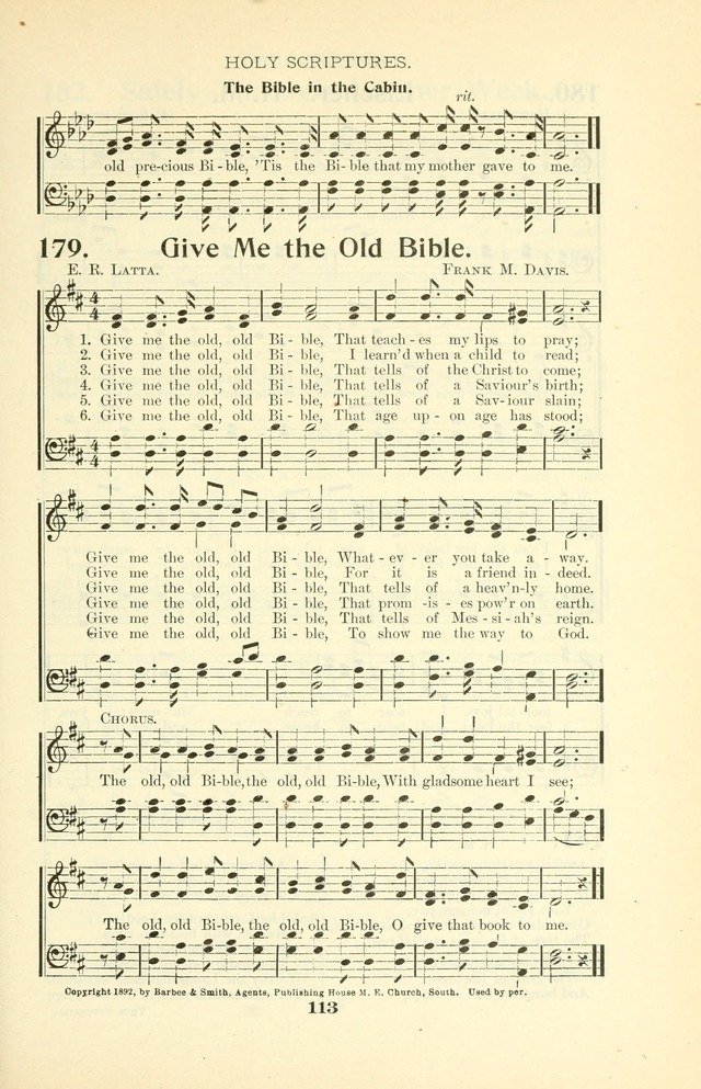 The Christian Church Hymnal page 184