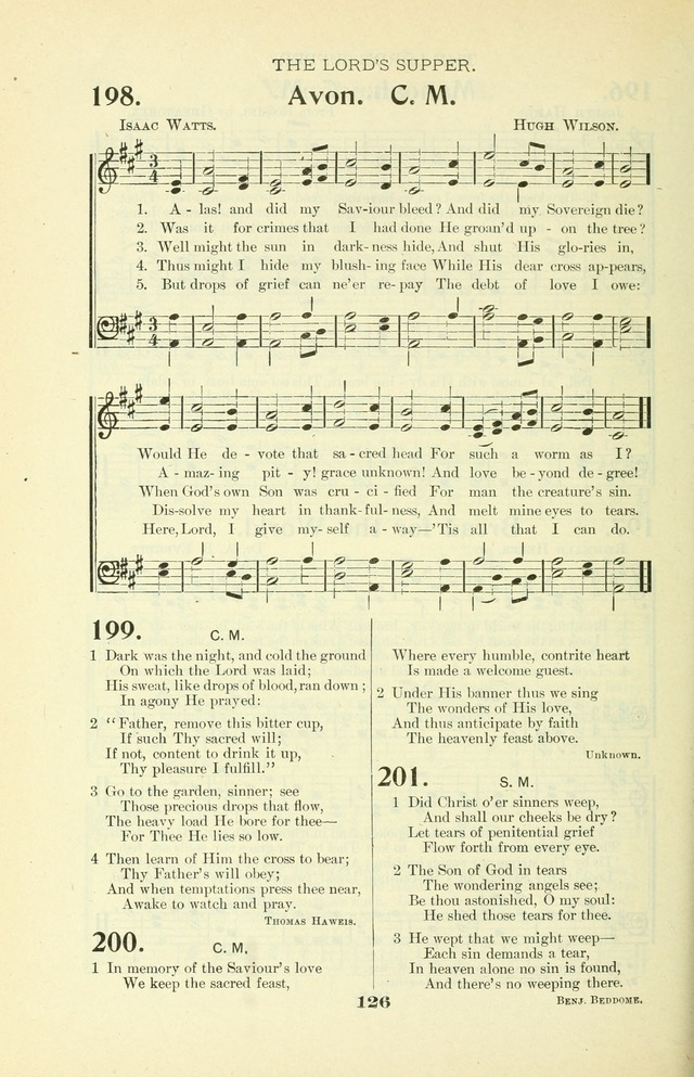 The Christian Church Hymnal page 197