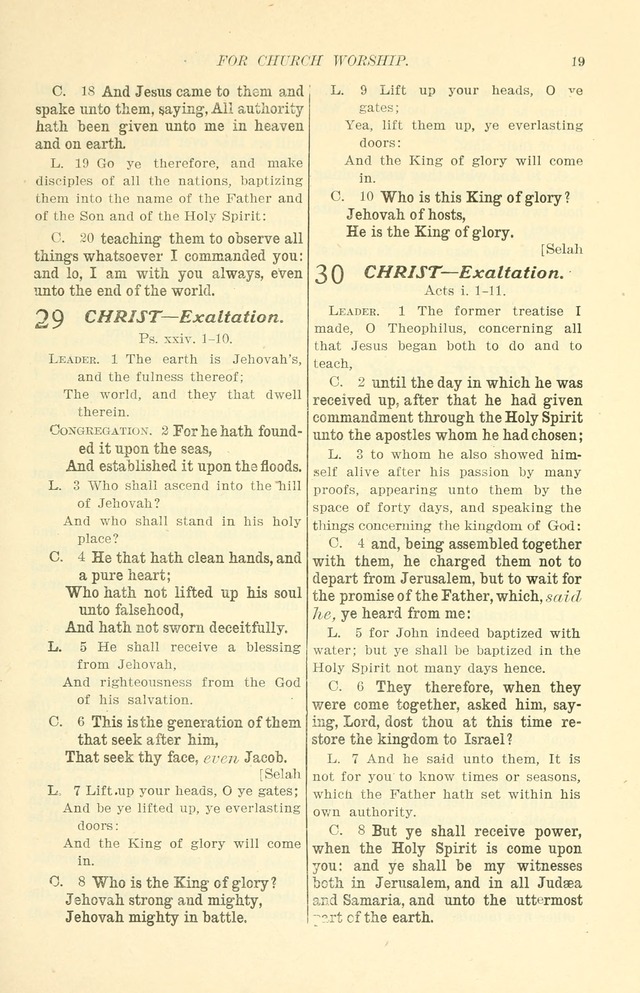 The Christian Church Hymnal page 20