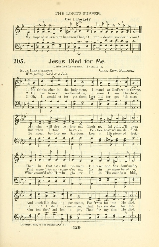 The Christian Church Hymnal page 200