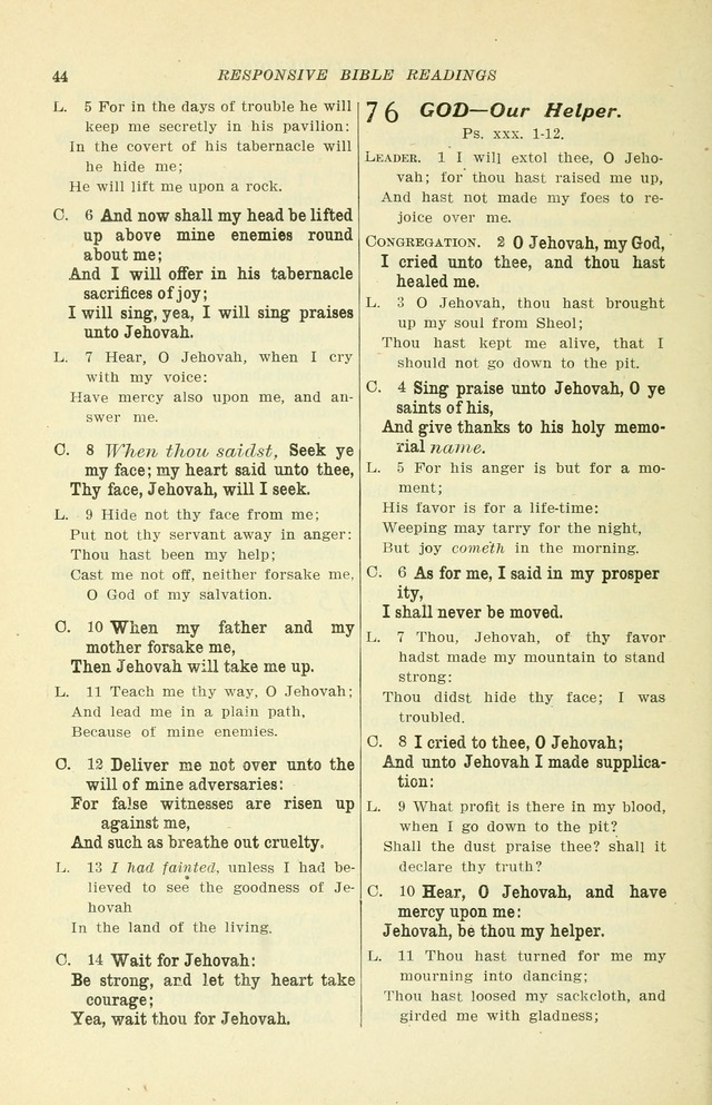 The Christian Church Hymnal page 45