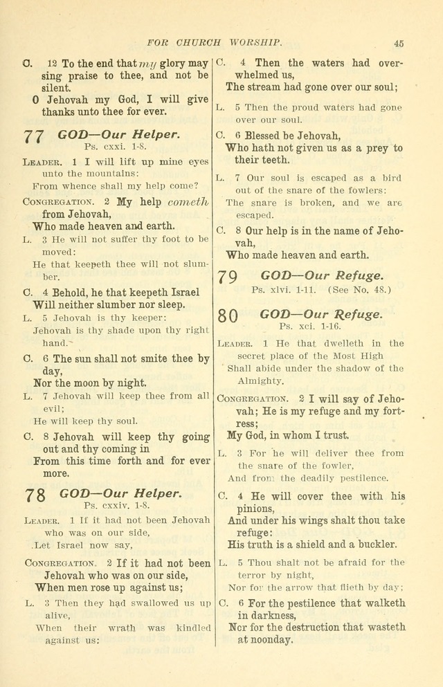 The Christian Church Hymnal page 46
