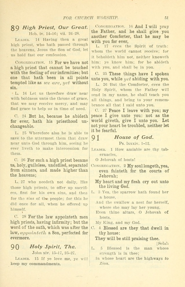The Christian Church Hymnal page 52