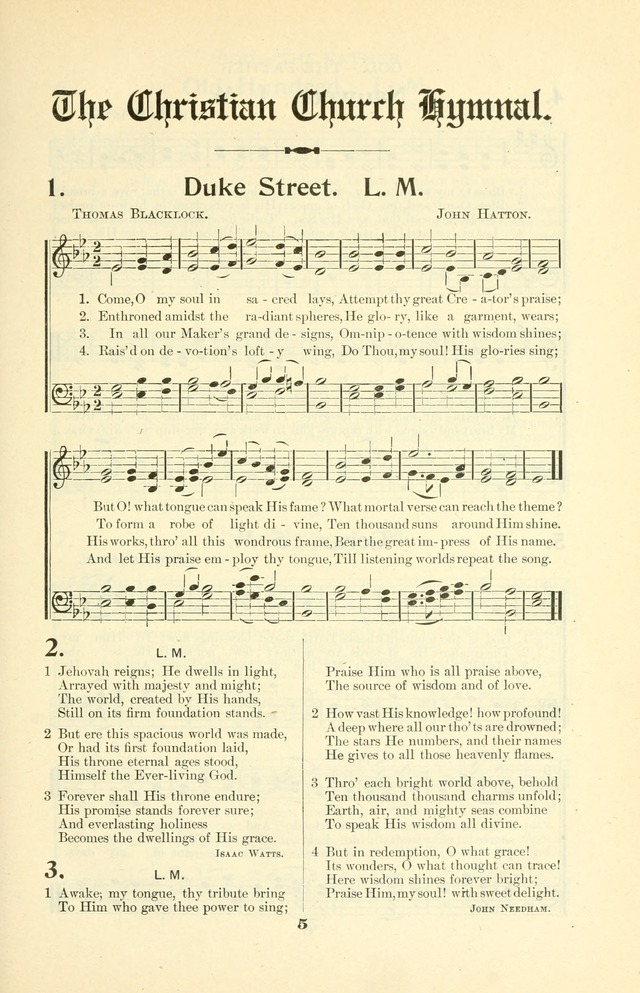 The Christian Church Hymnal page 76