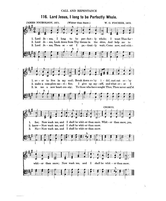 Concordia: a collection of hymns and spiritual songs page 115
