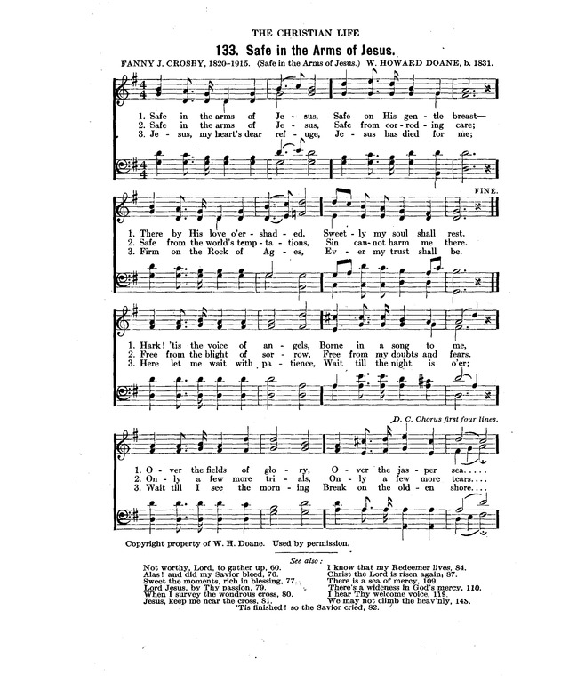 Concordia: a collection of hymns and spiritual songs page 130