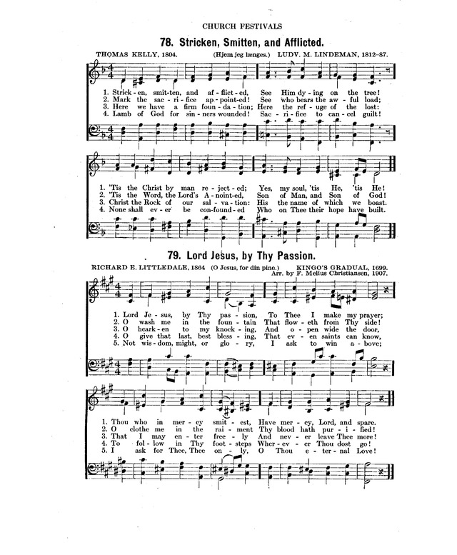 Concordia: a collection of hymns and spiritual songs page 86