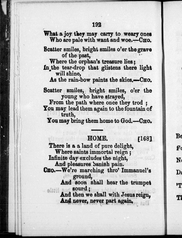 A Companion to the Canadian Sunday School Harp: being a selection of hymns set to music, for Sunday schools and the social circle page 196
