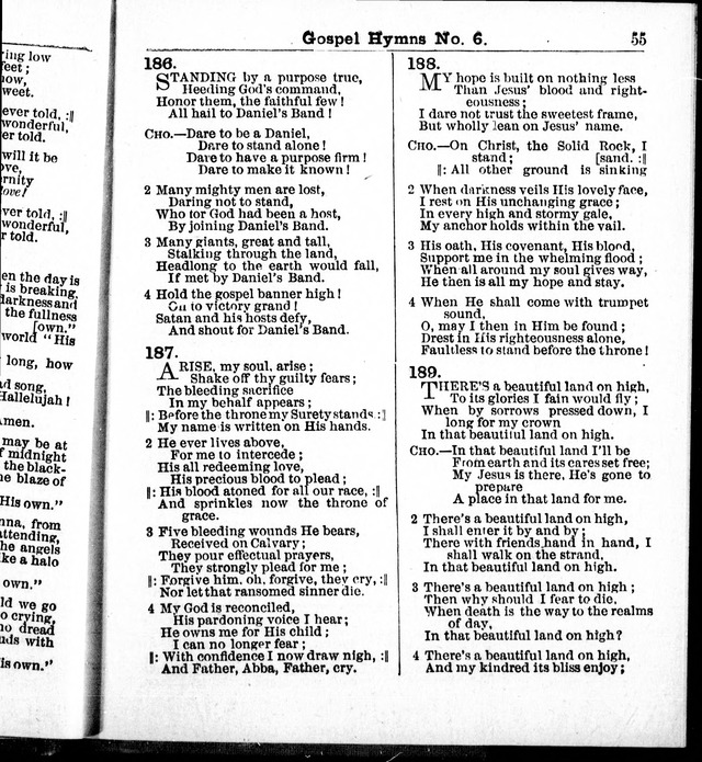 Christian Endeavor Edition of Gospel Hymns No. 6: Canadian ed. (words only) page 54