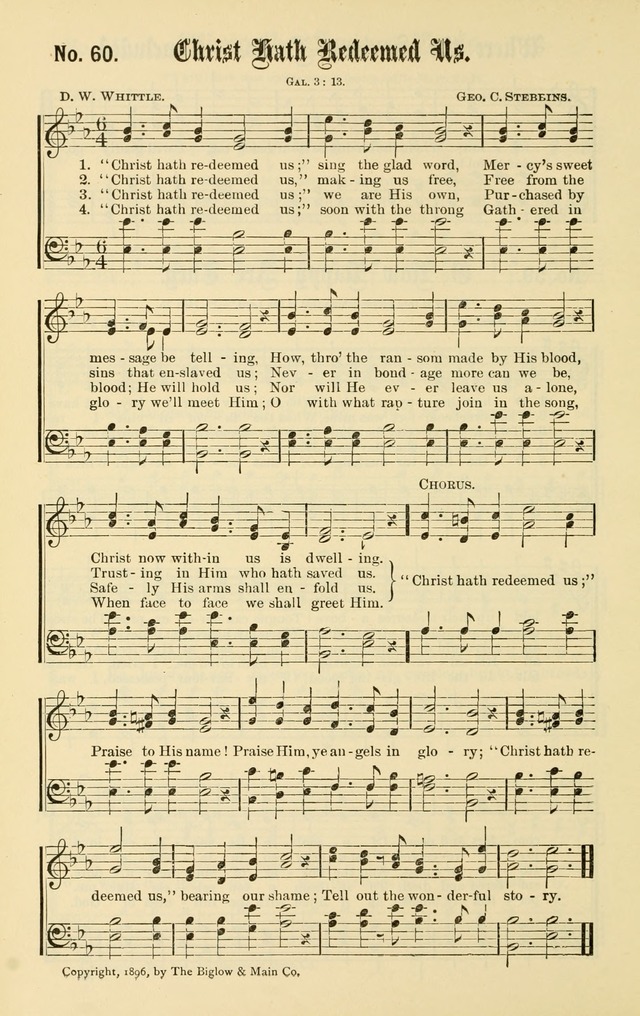 Christian Endeavor Edition of Sacred Songs No. 1 page 67