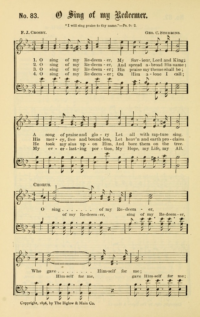Christian Endeavor Edition of Sacred Songs No. 1 page 91