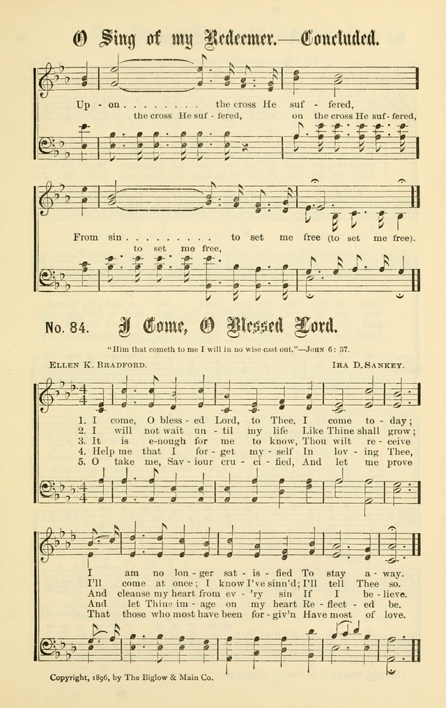 Christian Endeavor Edition of Sacred Songs No. 1 page 92