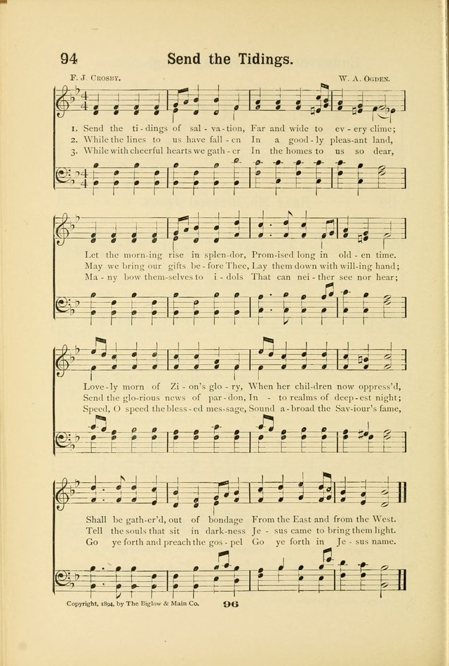 Christian Endeavor Hymns page 101
