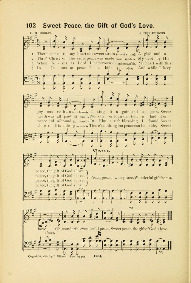 Christian Endeavor Hymns page 109