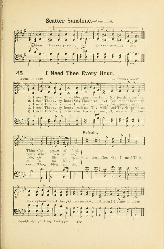Christian Endeavor Hymns page 52