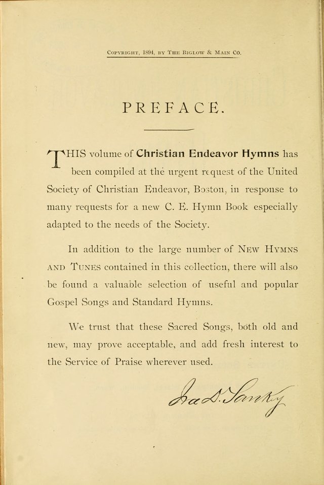 Christian Endeavor Hymns page 7