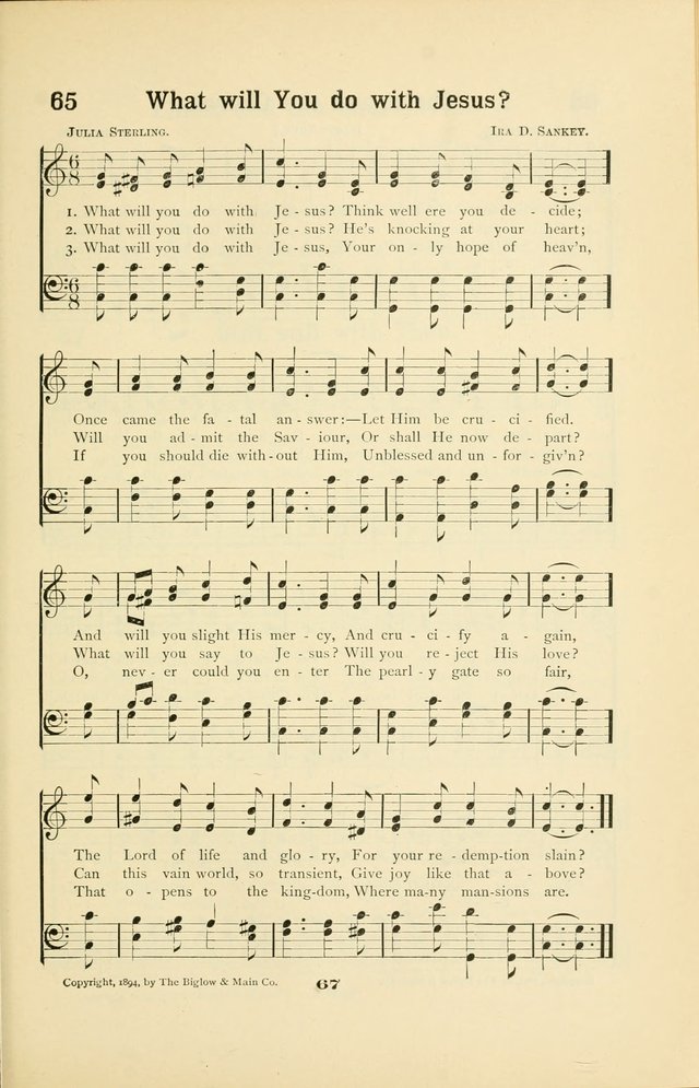 Christian Endeavor Hymns page 72