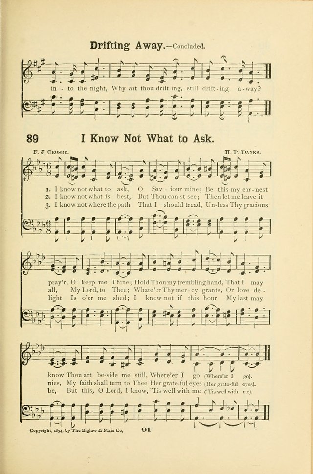 Christian Endeavor Hymns page 96
