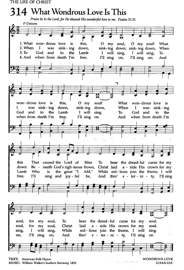 The Celebration Hymnal: songs and hymns for worship page 306