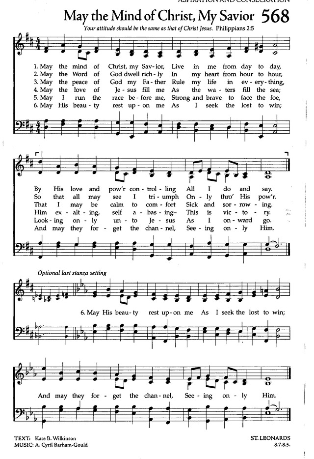 The Celebration Hymnal: songs and hymns for worship page 549