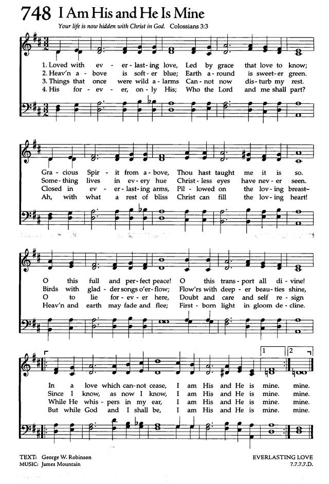 The Celebration Hymnal: songs and hymns for worship page 714