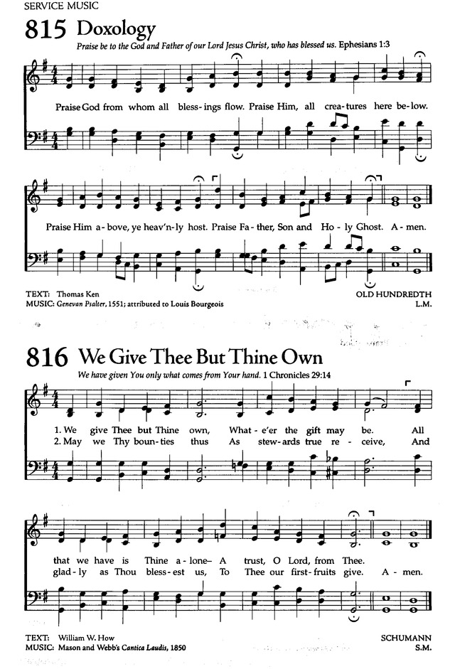 The Celebration Hymnal: songs and hymns for worship page 784