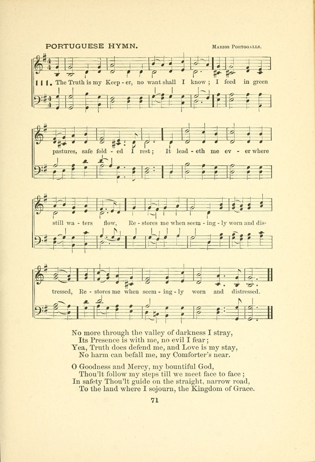 A Collection of Familiar and Original Hymns with New Meanings. 2nd ed. page 71