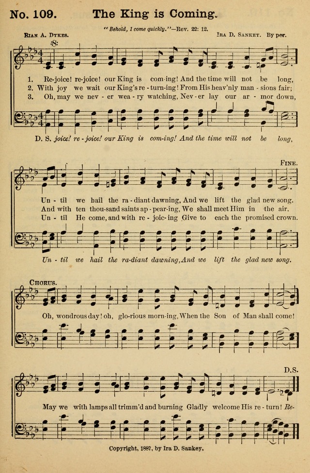 Crowning Glory No. 1: a choice collection of gospel hymns page 109