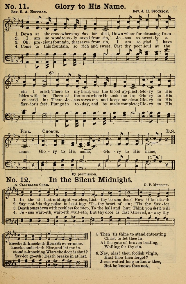 Crowning Glory No. 1: a choice collection of gospel hymns page 11