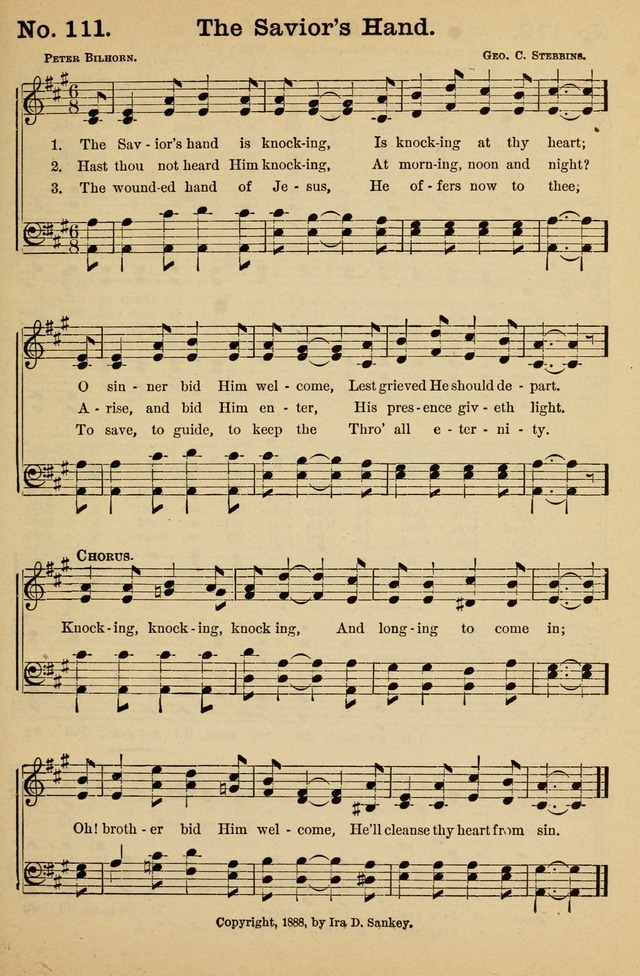 Crowning Glory No. 1: a choice collection of gospel hymns page 111