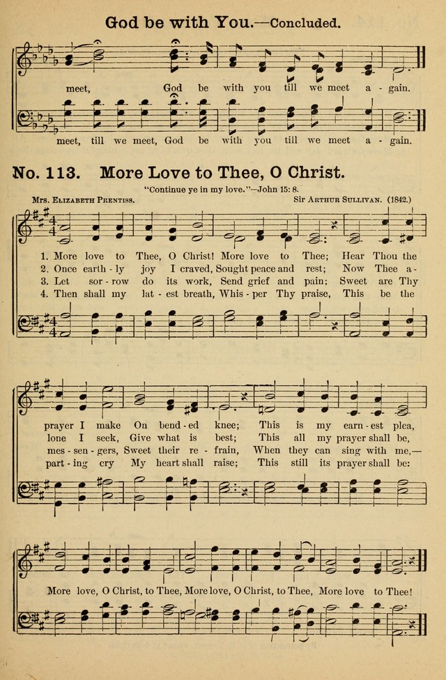 Crowning Glory No. 1: a choice collection of gospel hymns page 113