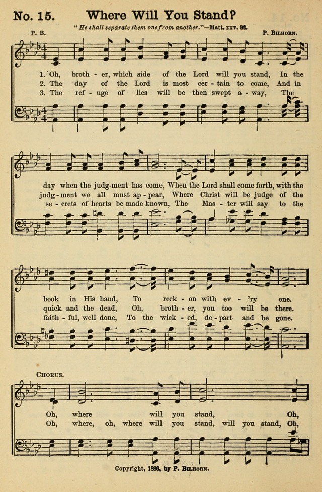 Crowning Glory No. 1: a choice collection of gospel hymns page 14