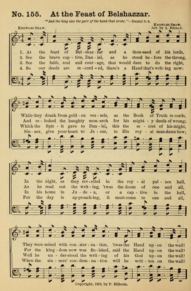 Crowning Glory No. 1: a choice collection of gospel hymns page 156