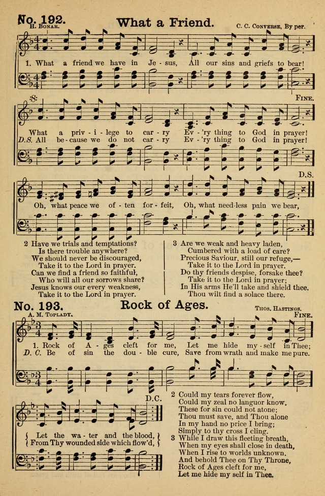Crowning Glory No. 1: a choice collection of gospel hymns page 195