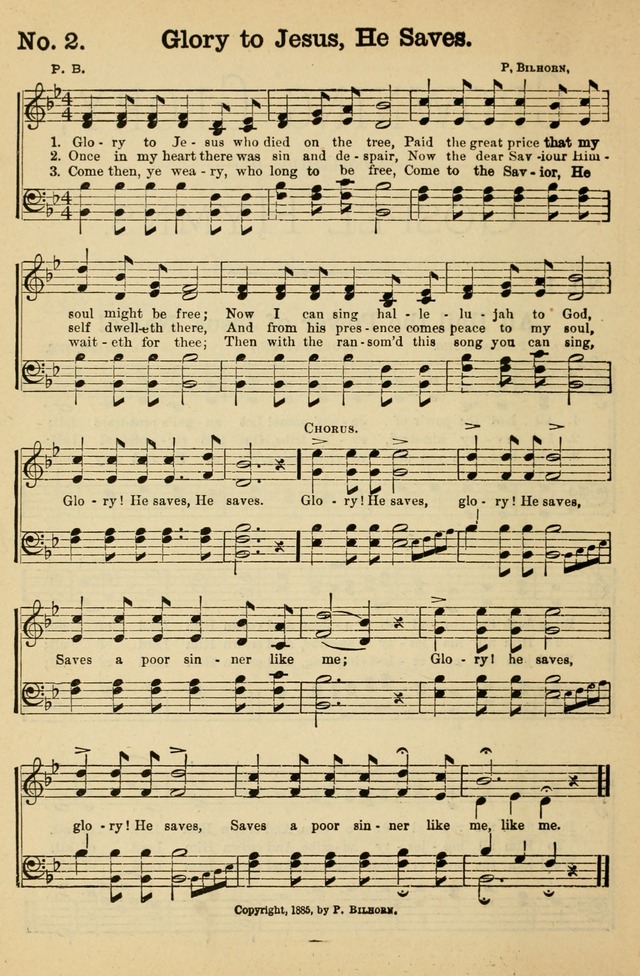 Crowning Glory No. 1: a choice collection of gospel hymns page 2