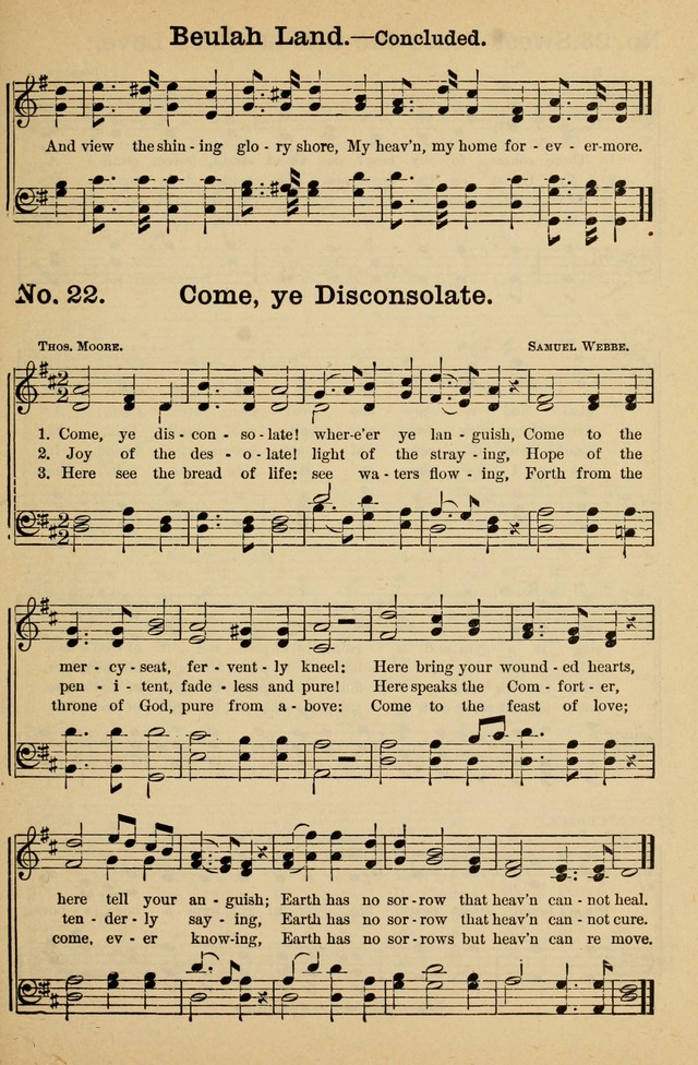 Crowning Glory No. 1: a choice collection of gospel hymns page 21