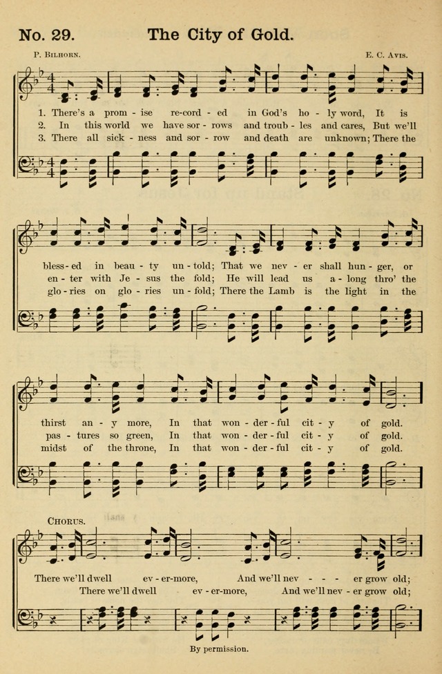 Crowning Glory No. 1: a choice collection of gospel hymns page 28