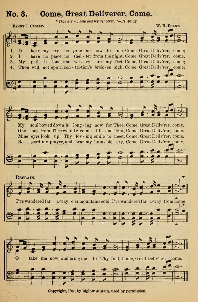 Crowning Glory No. 1: a choice collection of gospel hymns page 3