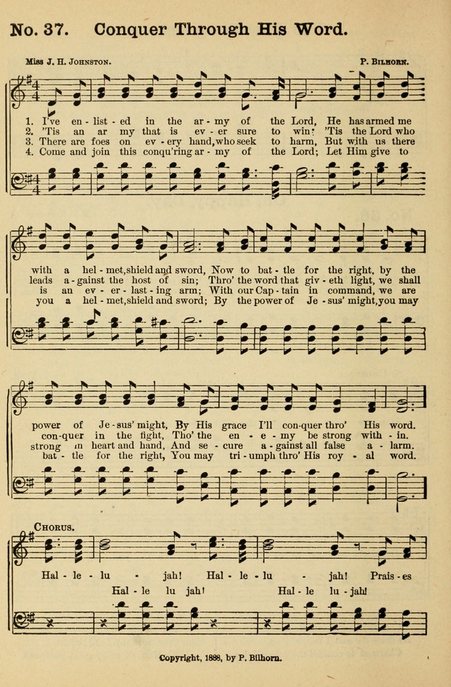 Crowning Glory No. 1: a choice collection of gospel hymns page 36