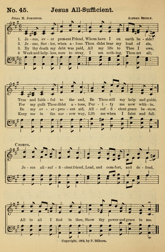 Crowning Glory No. 1: a choice collection of gospel hymns page 44