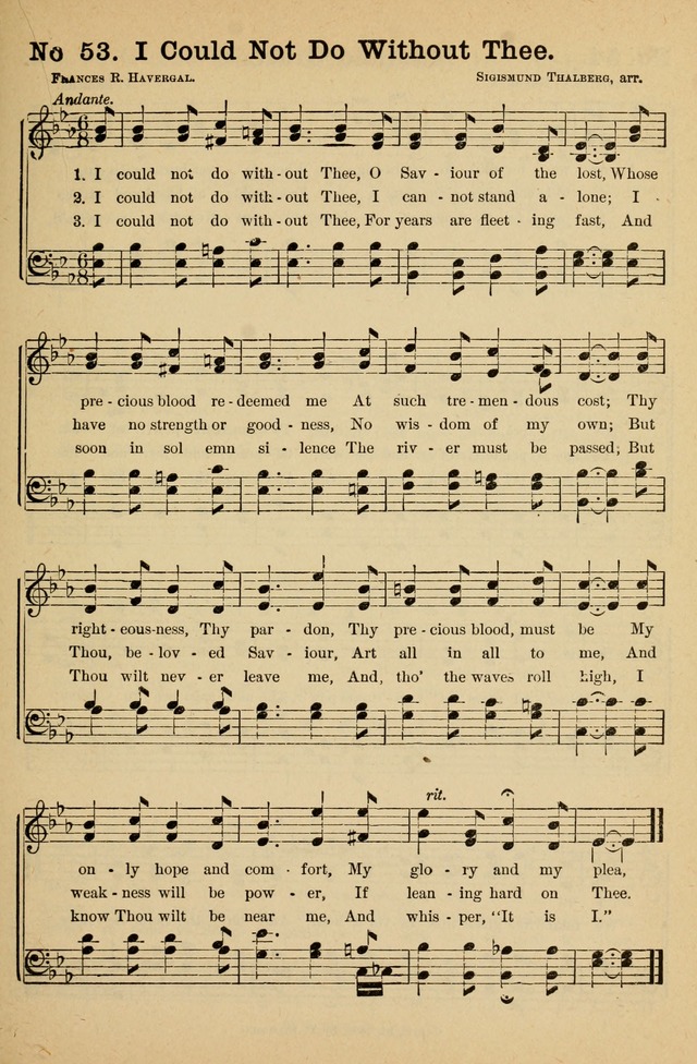 Crowning Glory No. 1: a choice collection of gospel hymns page 53