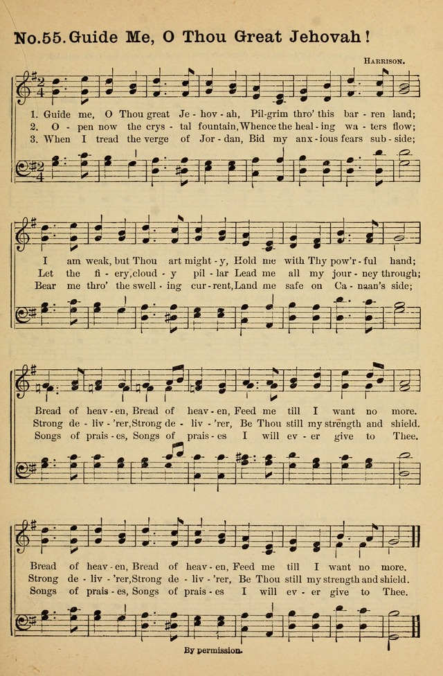 Crowning Glory No. 1: a choice collection of gospel hymns page 55