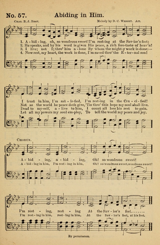 Crowning Glory No. 1: a choice collection of gospel hymns page 57