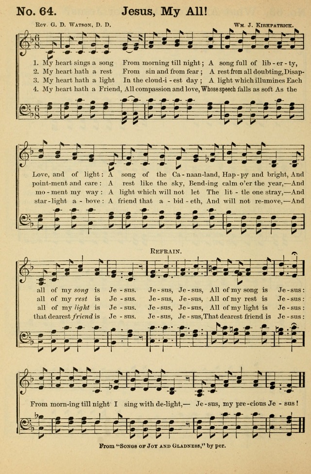 Crowning Glory No. 1: a choice collection of gospel hymns page 64