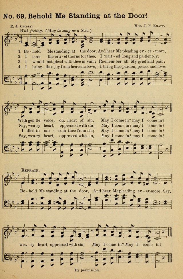 Crowning Glory No. 1: a choice collection of gospel hymns page 69