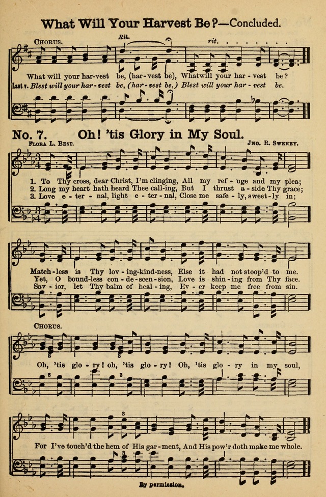 Crowning Glory No. 1: a choice collection of gospel hymns page 7