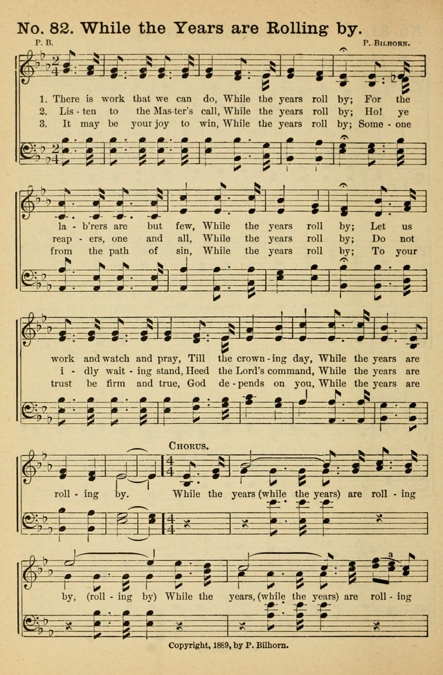 Crowning Glory No. 1: a choice collection of gospel hymns page 82