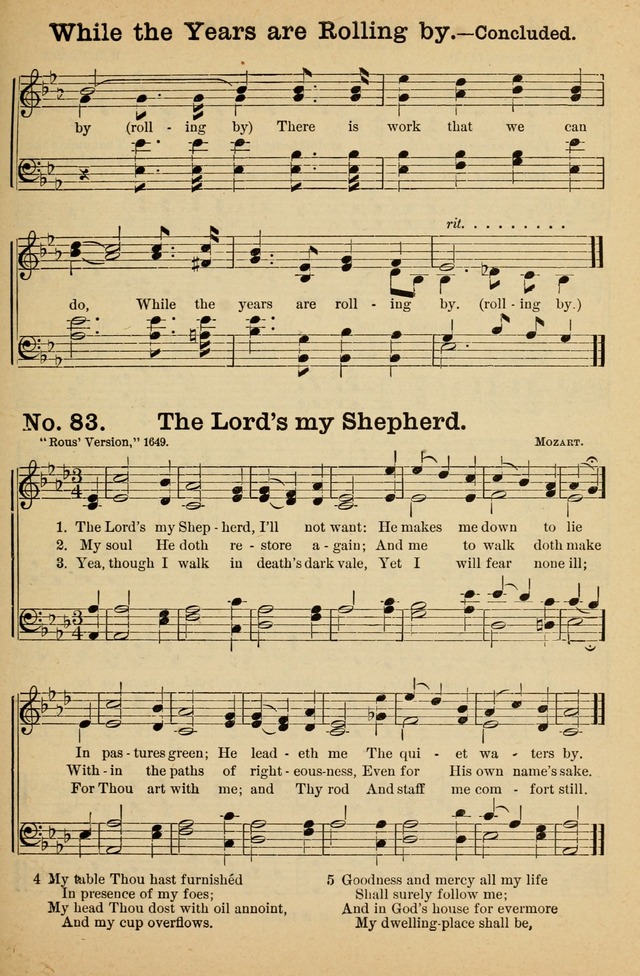 Crowning Glory No. 1: a choice collection of gospel hymns page 83
