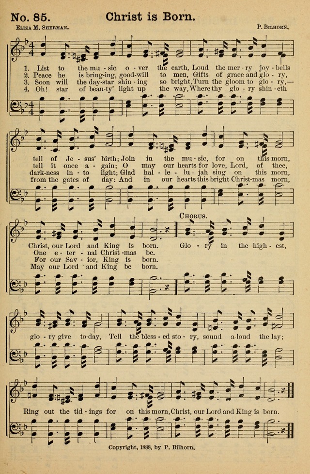 Crowning Glory No. 1: a choice collection of gospel hymns page 85