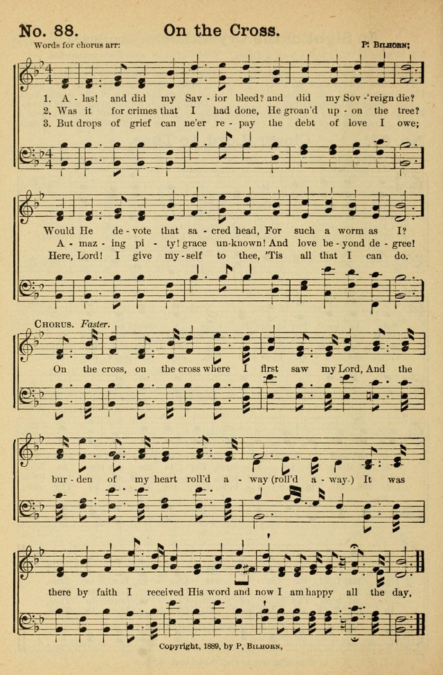 Crowning Glory No. 1: a choice collection of gospel hymns page 88